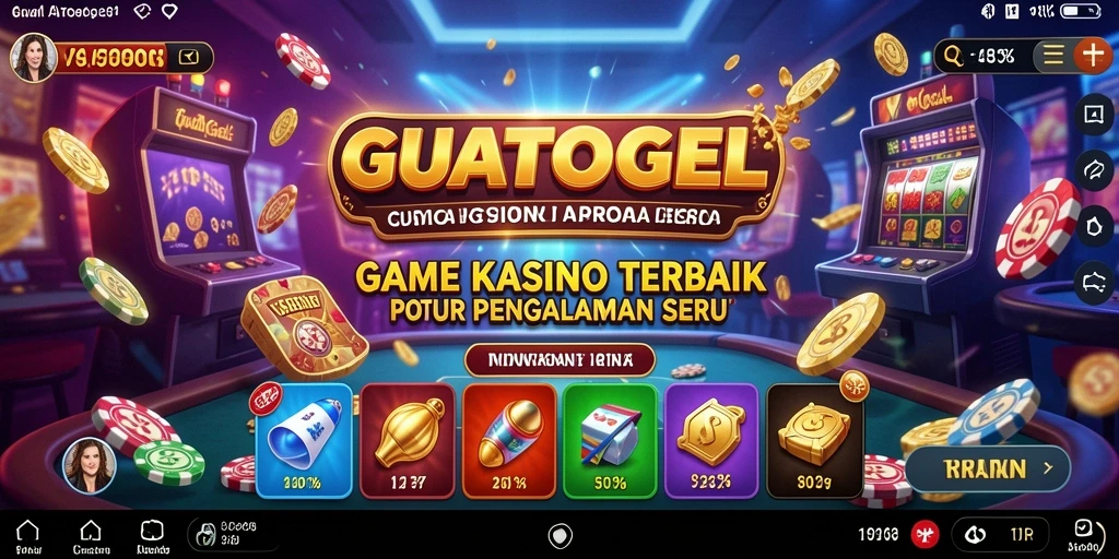 Tangkapan layar gameplay GUATOGEL yang mengasyikkan dan penuh warna.