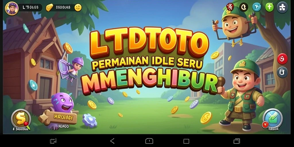 Tampilan gameplay LTDTOTO dengan elemen Idle yang menarik.