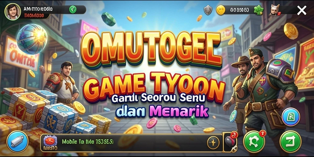 Tampilkan gameplay seru dari OMUTOGEL dengan berbagai opsi bisnis.