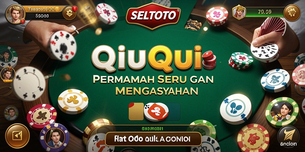 Tampilan gameplay QiuQiu yang mendebarkan dan seru.