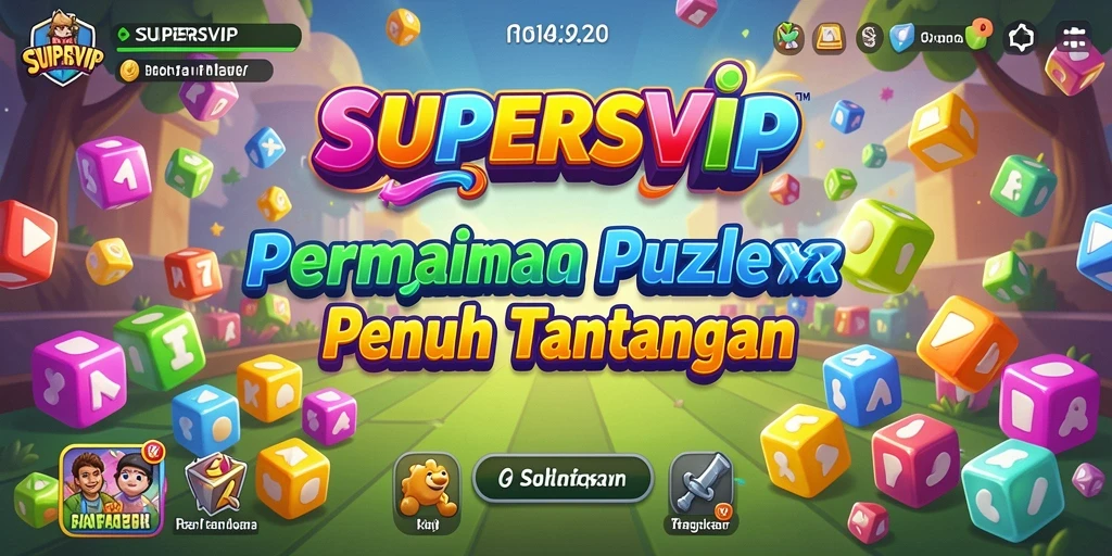 Tampilan gameplay SUPERSVIP yang menantang dan menarik.