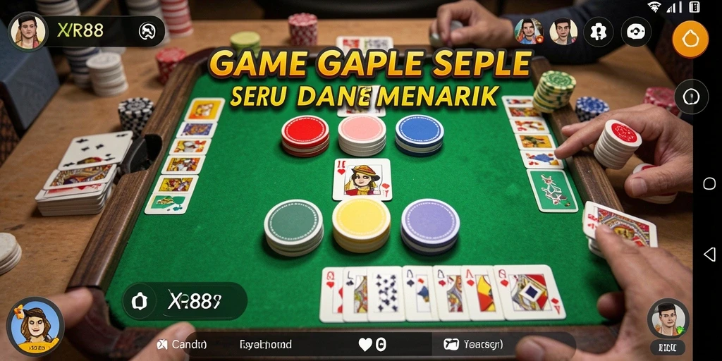 Gameplay seru dan interaktif di XR88 untuk penggemar Gaple.